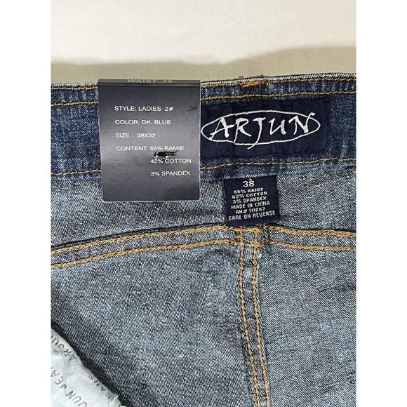 NWT Arjun Jeans Y2K Women’s Size 38x32 Rare Vintage - Picture 3 of 6
